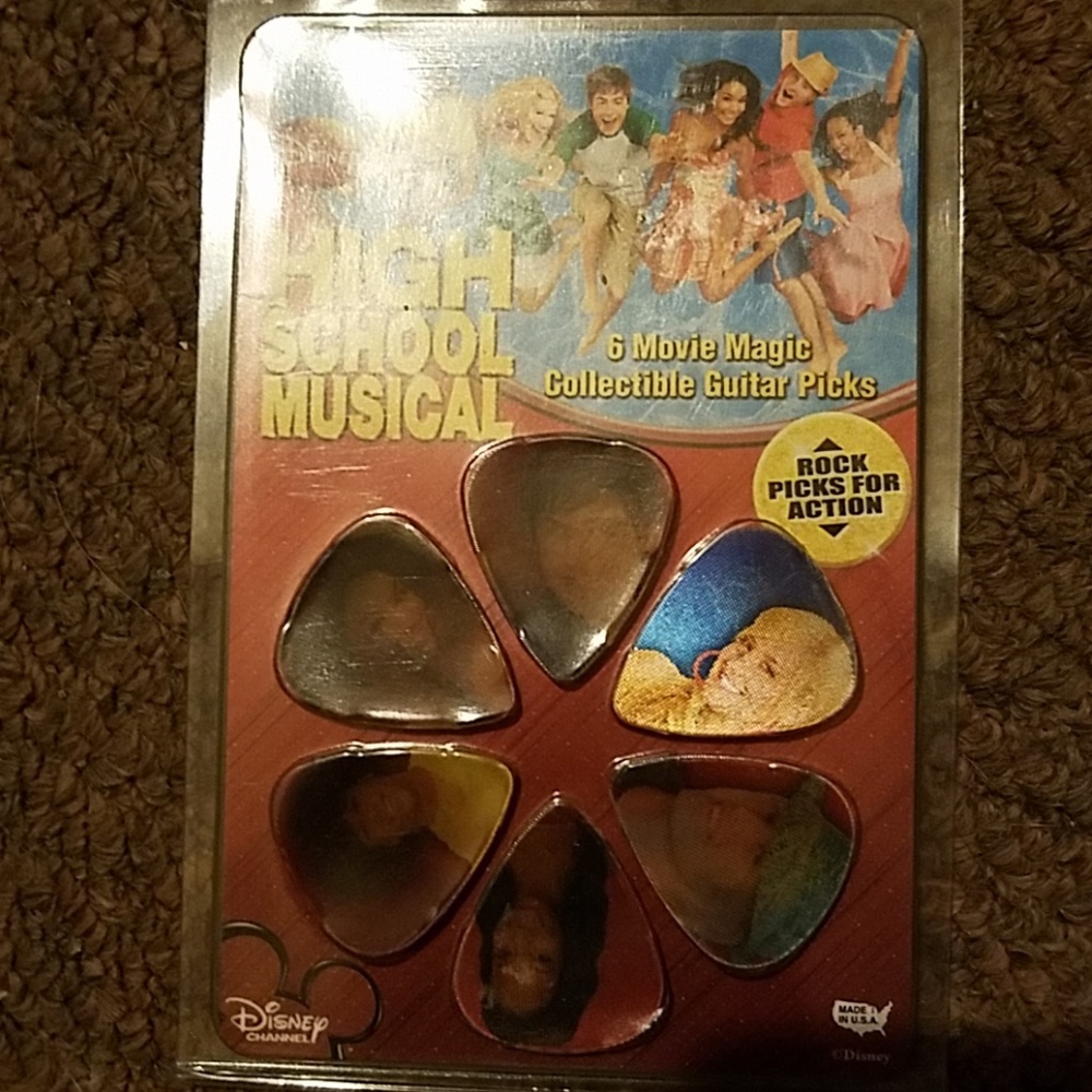 High School Musical collectable guitar picks